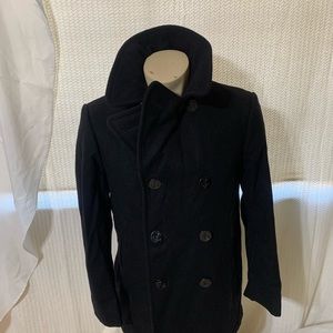 Navy pea coat